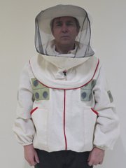 Куртка бджоляра з маскою, з вентиляцією, розмір 46-48 купити