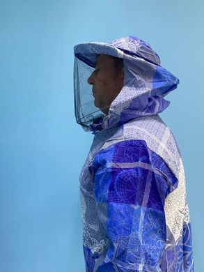 Куртка пчеловода, поликотон, со съемной классической маской, 46 размер купить
