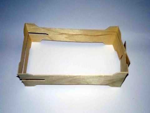 Рамка для сотового меда «80 гр» деревянная 52х68х37 без отверстий 50 шт (ВЫВОДИМ ИЗ ПРОДАЖ)