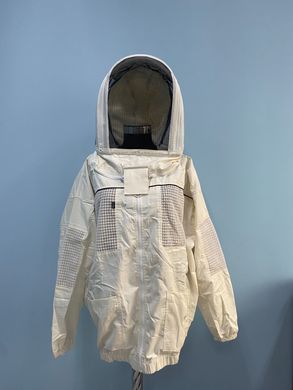 Куртка бджоляра, вентиляція, євромаска, бавовна, розмір S купити