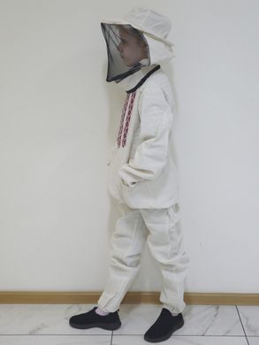 Костюм бджоляра дитячий (9-11лет), вишиванка, двунитка купити