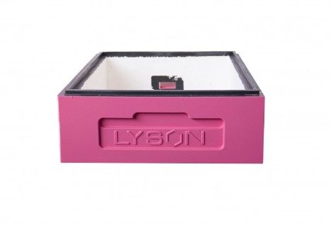 Корпус для 1/2 10-ти рамкового вулика Дадан фарбований Lyson W1018_R, рожевий купити