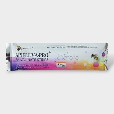 Полоски Апифлува-Про (2х40 полосок) флувалинат (Apifluva-Pro) от клеща купить