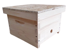 Нуклеус на 2 пчелосемьи, 6 рамкок, 1 кормушка, деревянный купить