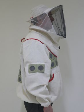 Куртка бджоляра з маскою, з вентиляцією, розмір 58-60 купити