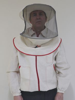 Куртка бджоляра (бавовна) з маскою, розмір 58-60 купити
