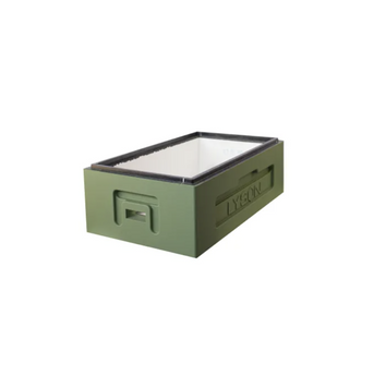 Корпус 1/2 6-ти рамкового вулика Дадан фарбований (зелений) Lyson W1163_Z купити