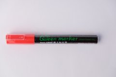 Маркер для метки пчелиных маток, на водной основе Queen QB08 (аналог UNI Posca) 1,8-2,5 мм, красный