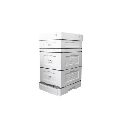 Улей пенополистирол Рута на 10 рамок с гигиеническим дном некрашеный Lyson W101100A купить