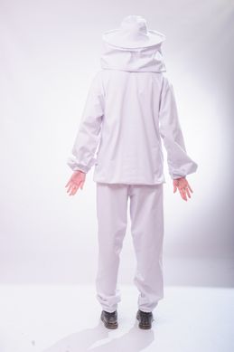 Куртка пчеловода (котон), вышиванка, с классической съемной маской р-р 54-56 купить